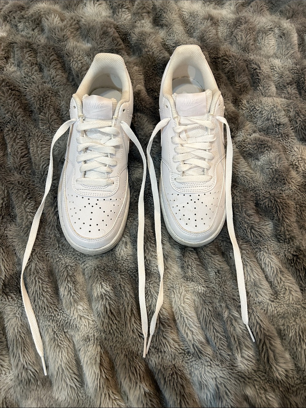 Classic White Nike Sneakers - Clean Low-Top Trainers